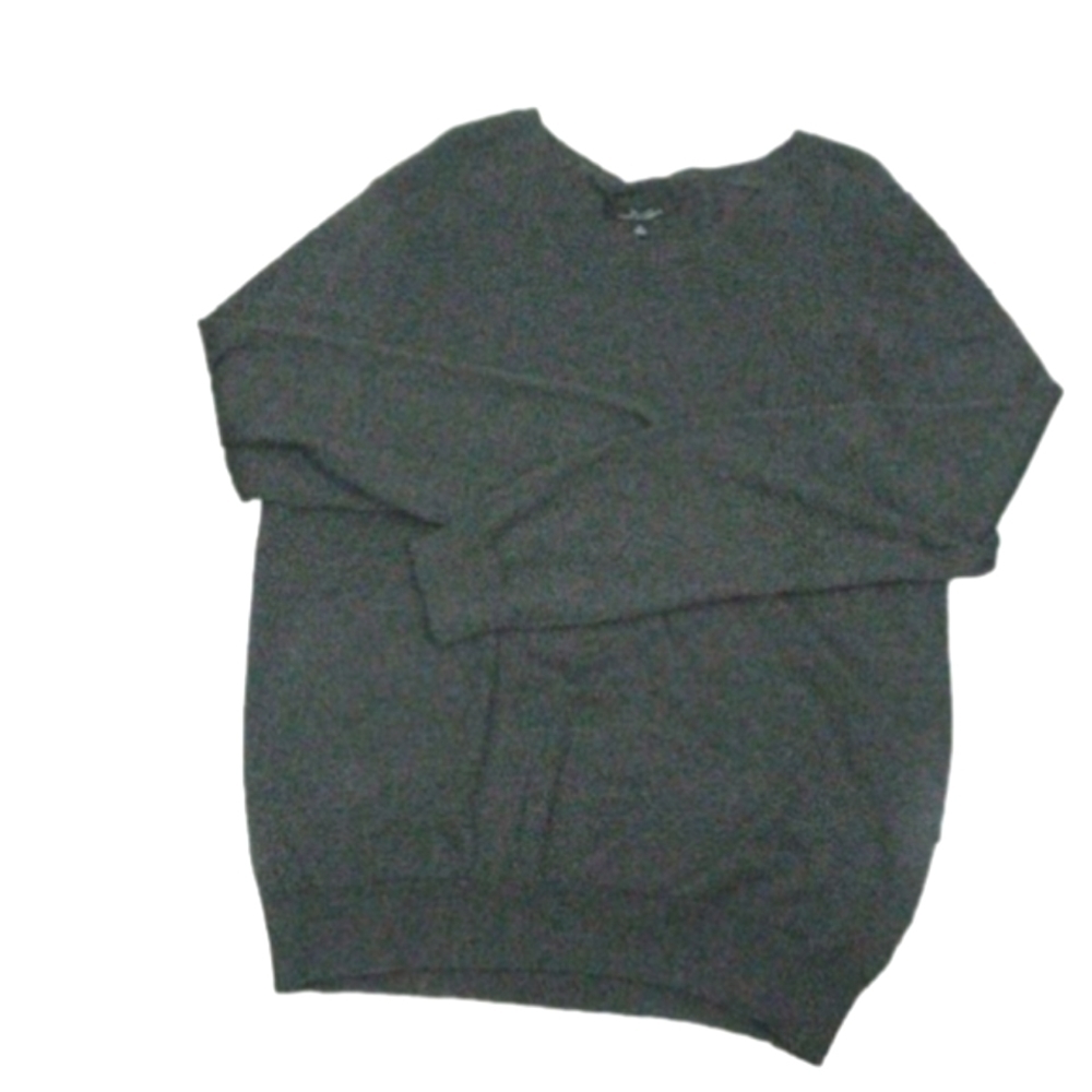 NEW Marc Anthony Men's Gray V-Neck Lightweight Sweater Size XL